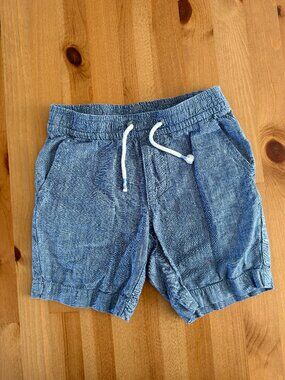 GAP KIDS Boys Chambray Shorts Size Small